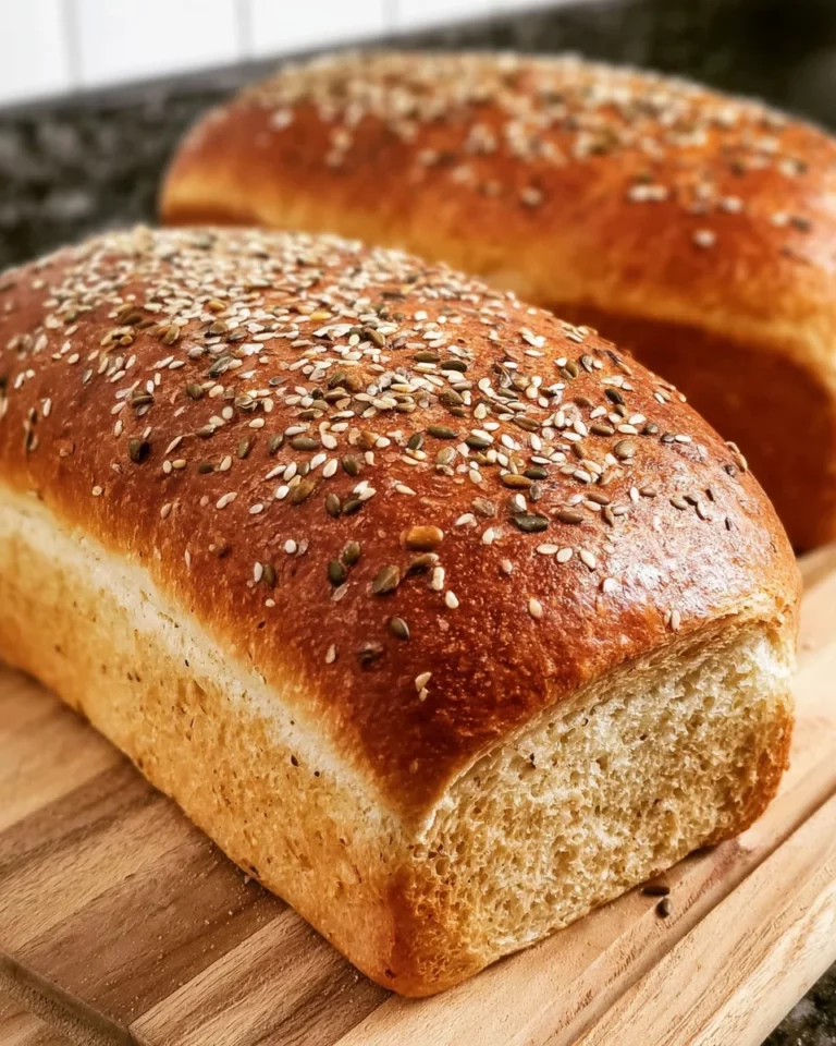 Multi-Seed Honey Wheat Bread: A Nutritious Delight!
