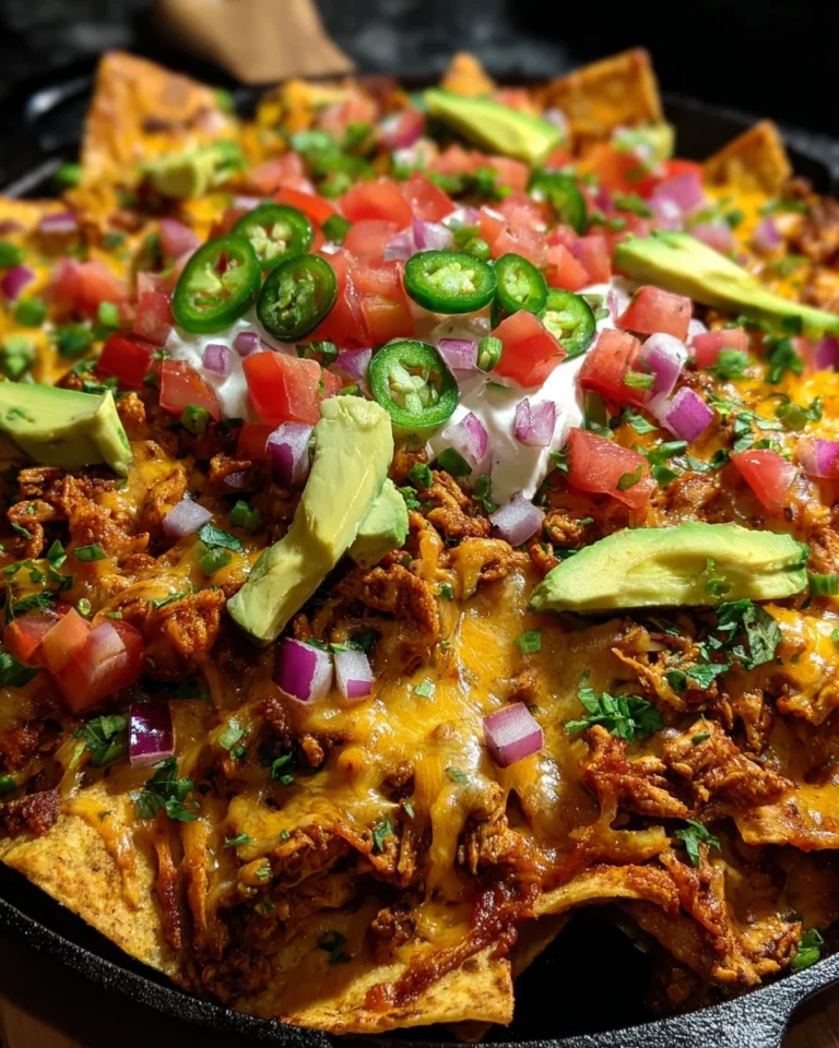 Loaded Chicken Nachos Feast: A Tantalizing Recipe Delight!
