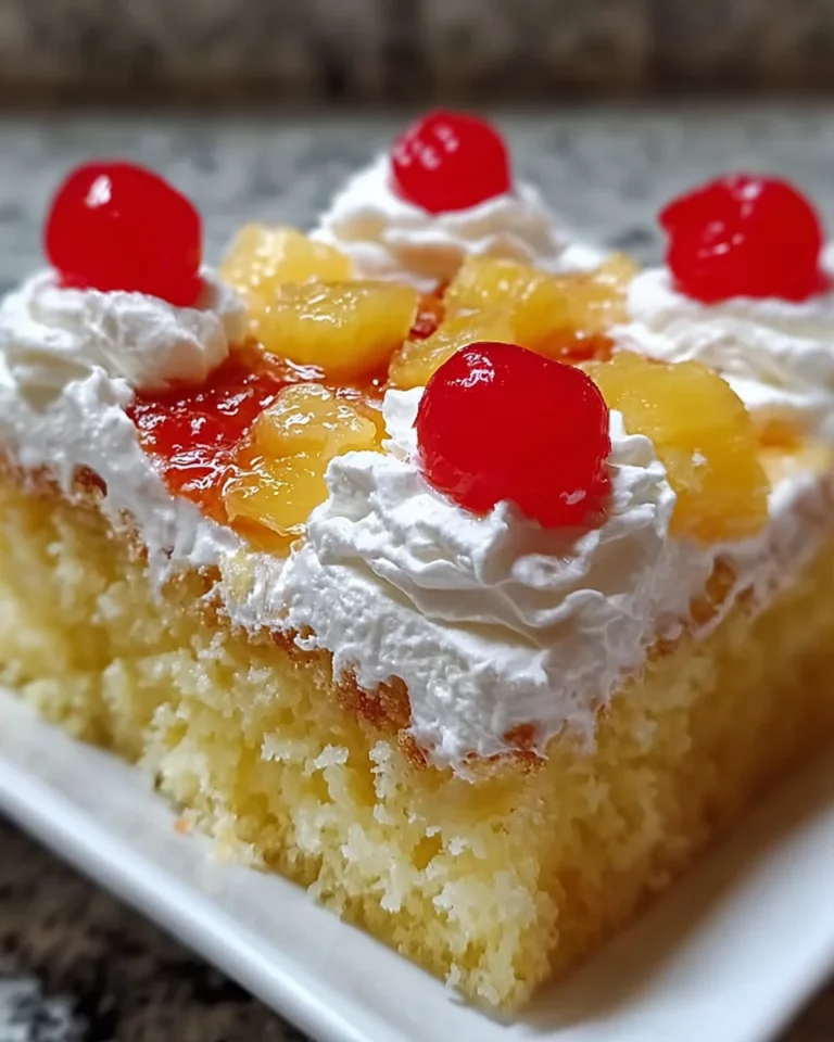 Juicy Pineapple Heaven Cake