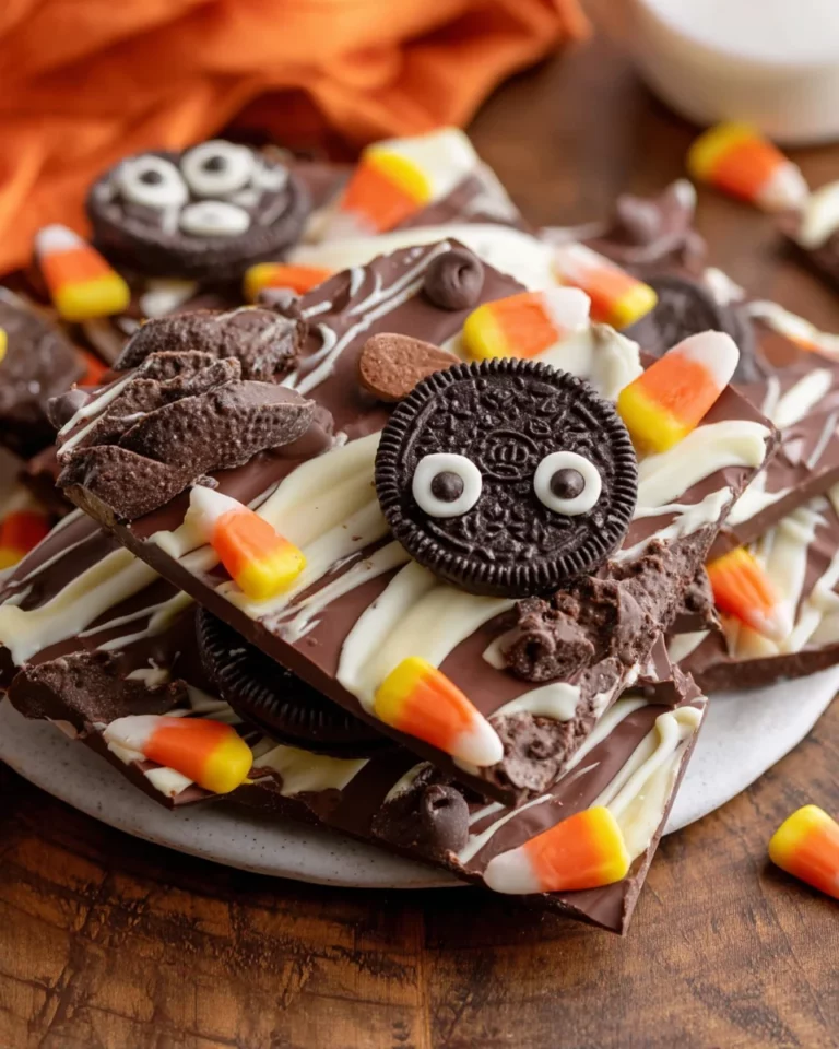 Halloween Chocolate Bark