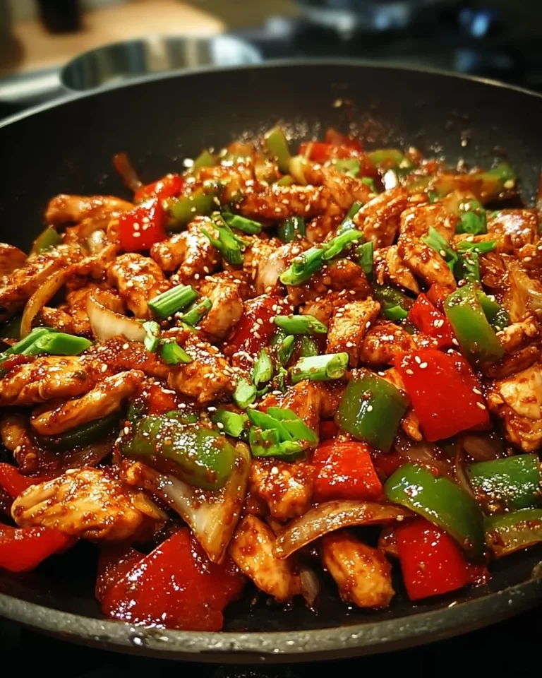 Korean Spicy Chicken Stir Fry