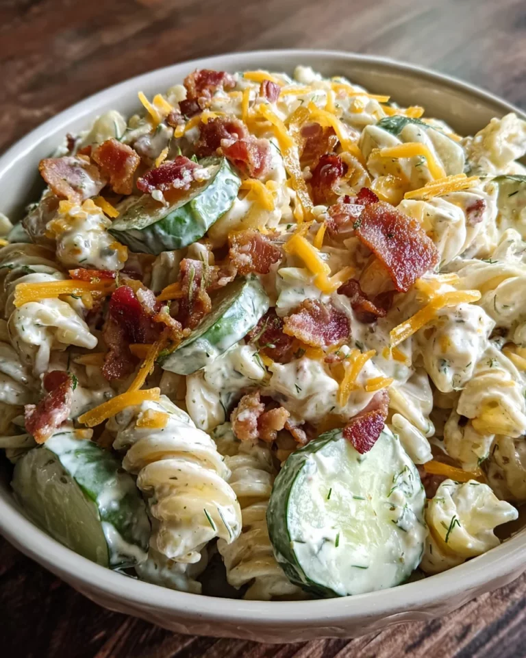 Pickle Pasta Bacon Salad
