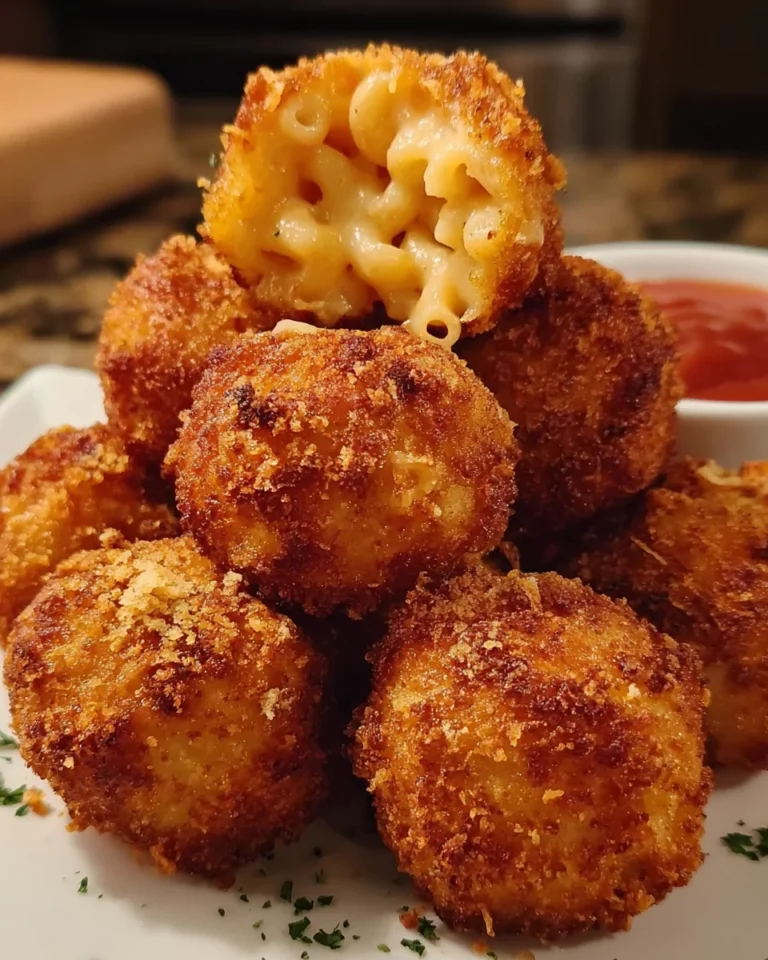 Fried Mac Cheese Balls