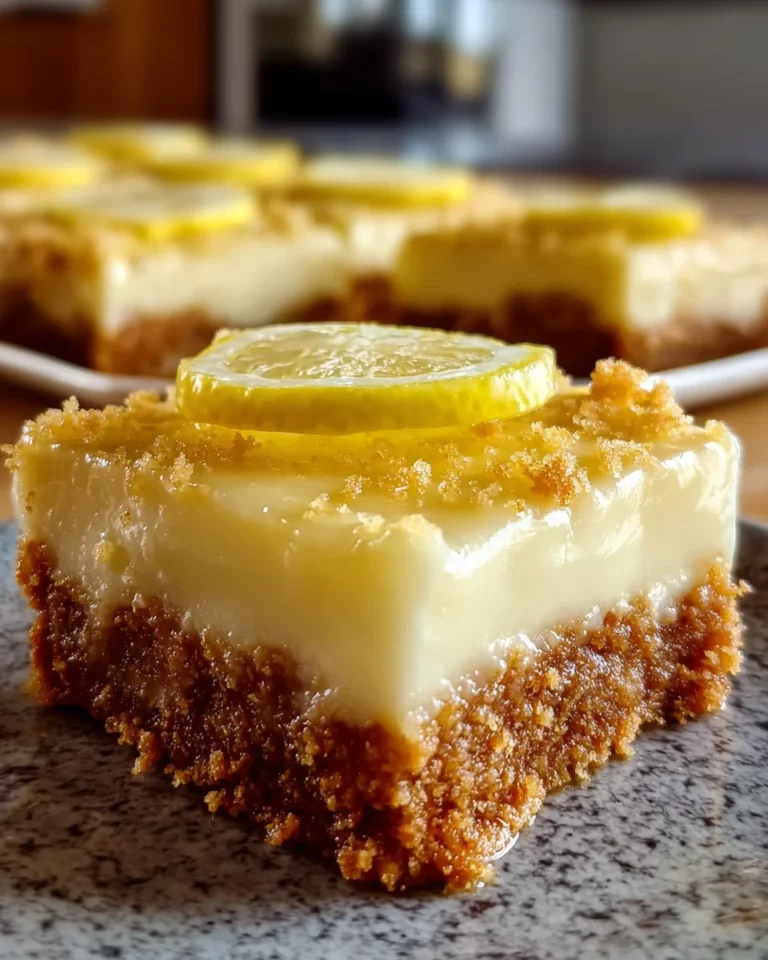Creamy Lemon Squares