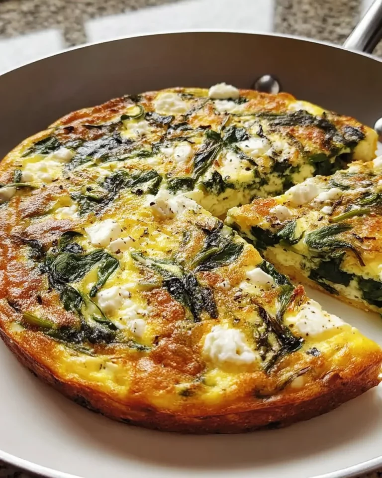 Spinach & Feta Frittata
