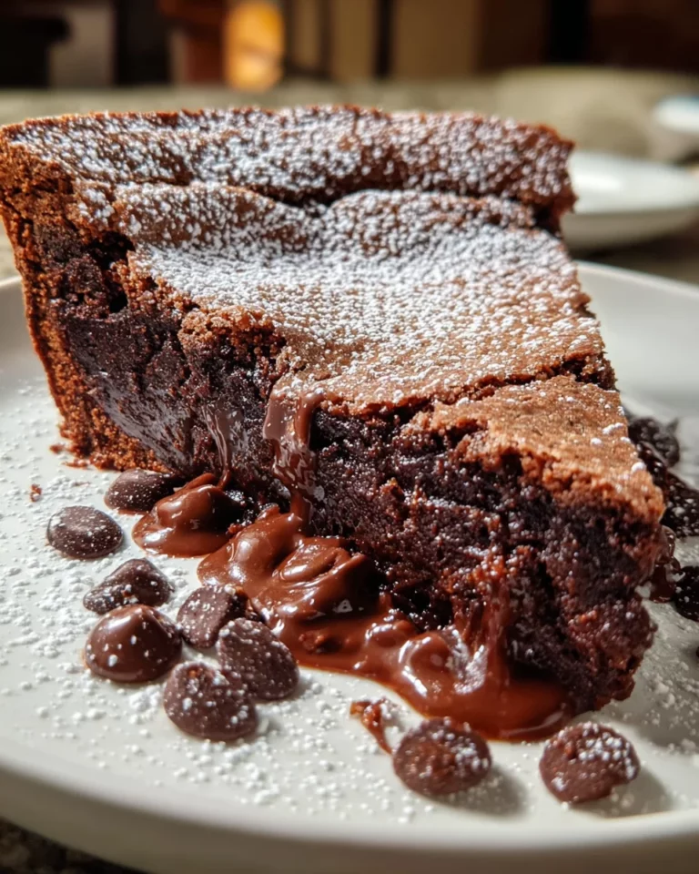 Easy Gooey Brownie Pie: Indulge in Heavenly Bliss!