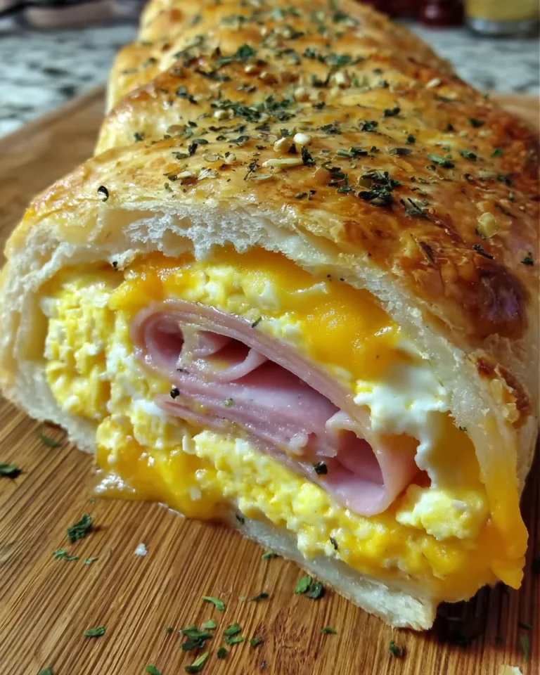 Cheese Ham Egg Rolls