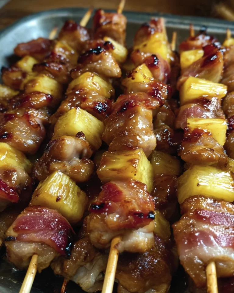 Juicy Teriyaki Chicken Skewers will Delight Your Tastebuds!