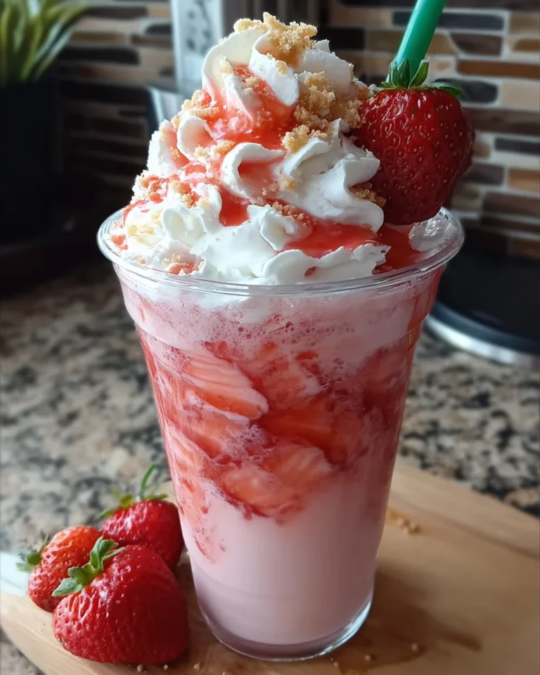 Strawberry Shortcake Drink