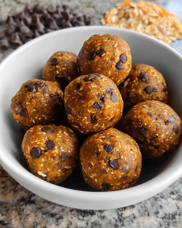 Pumpkin Energy Balls