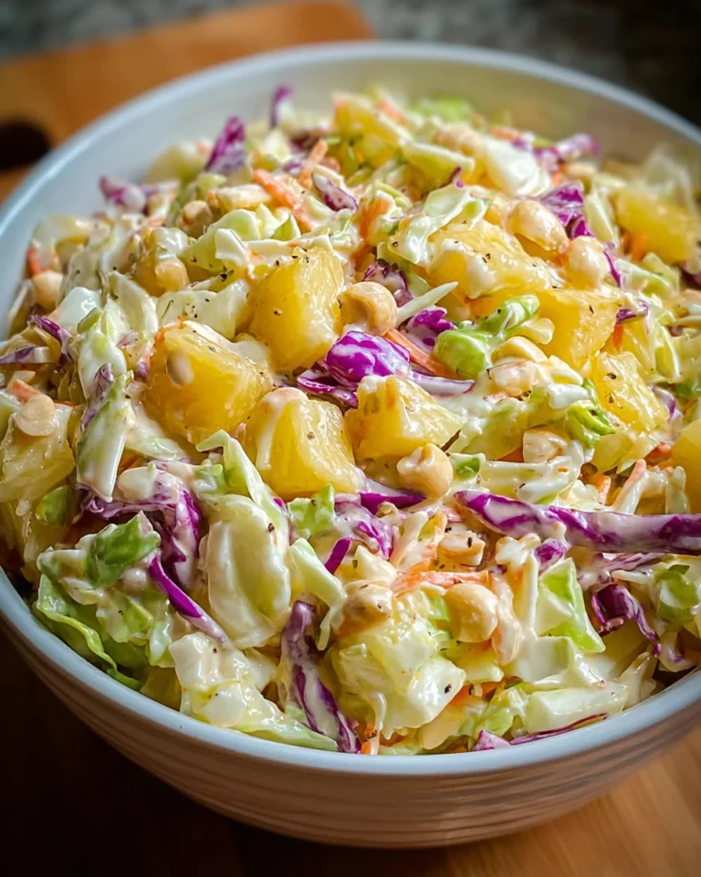 Hawaiian Pineapple Delight: A Refreshing Salad Recipe!