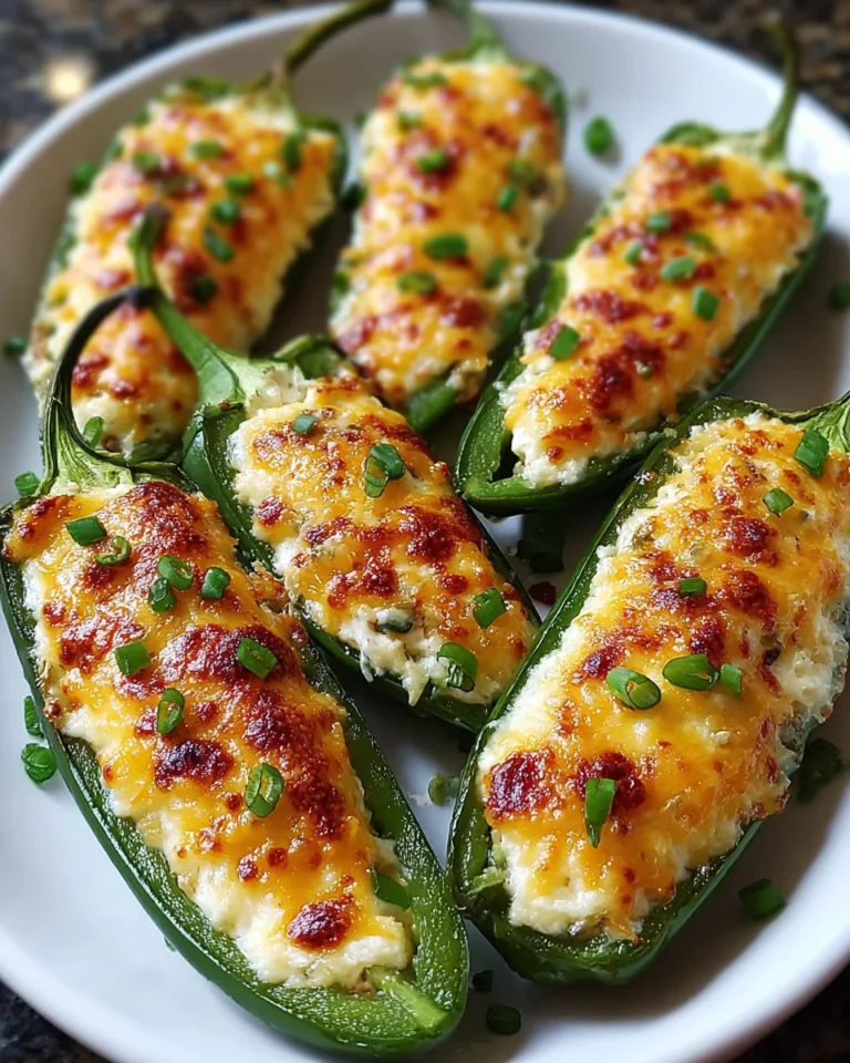 Easy Creamy Jalapeño Poppers