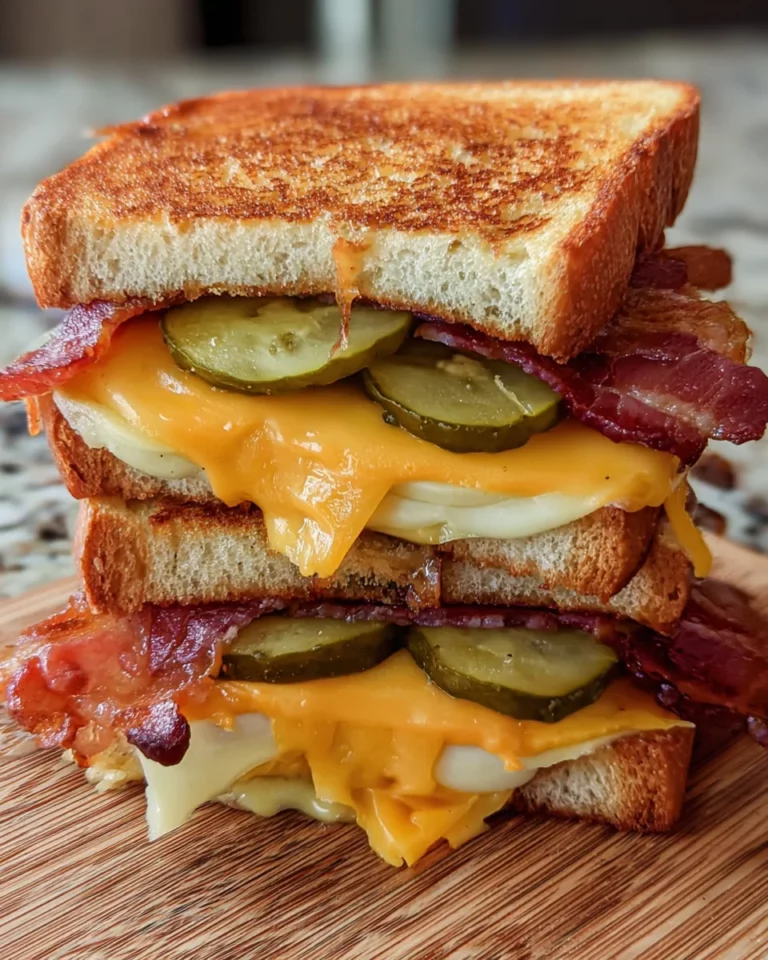 Dill Pickle Bacon Cheese