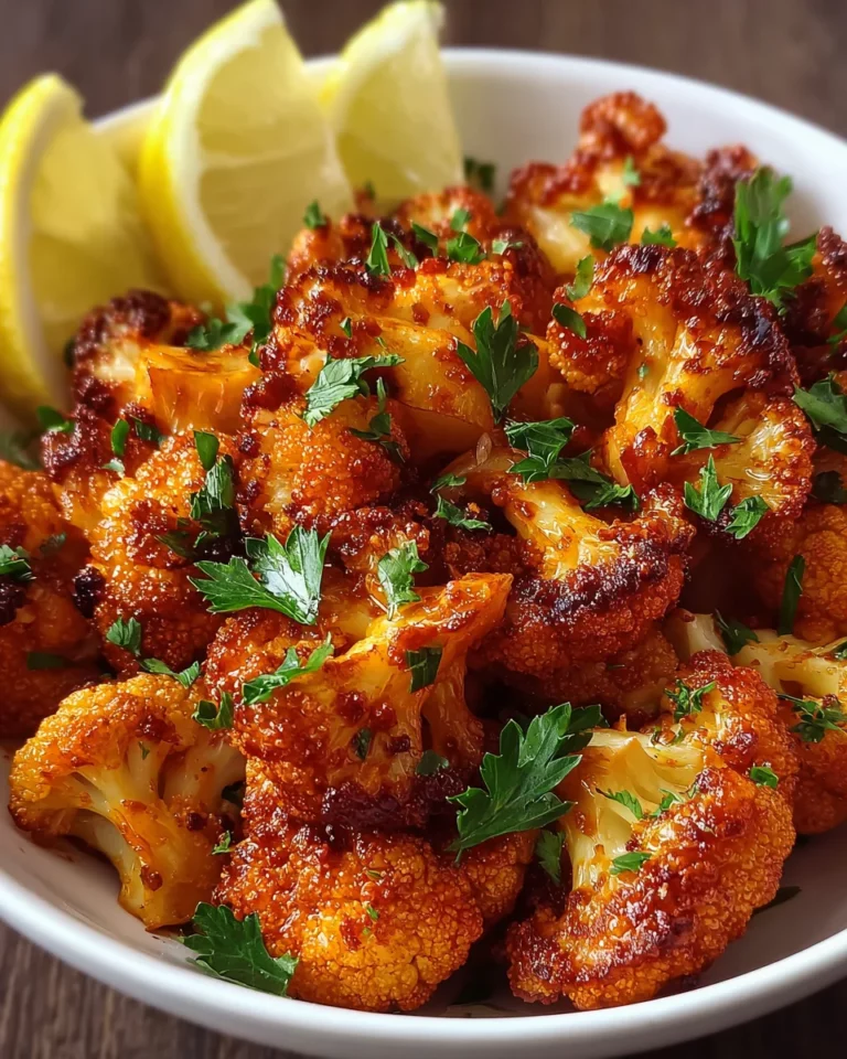 Maple Sriracha Cauliflower Delight