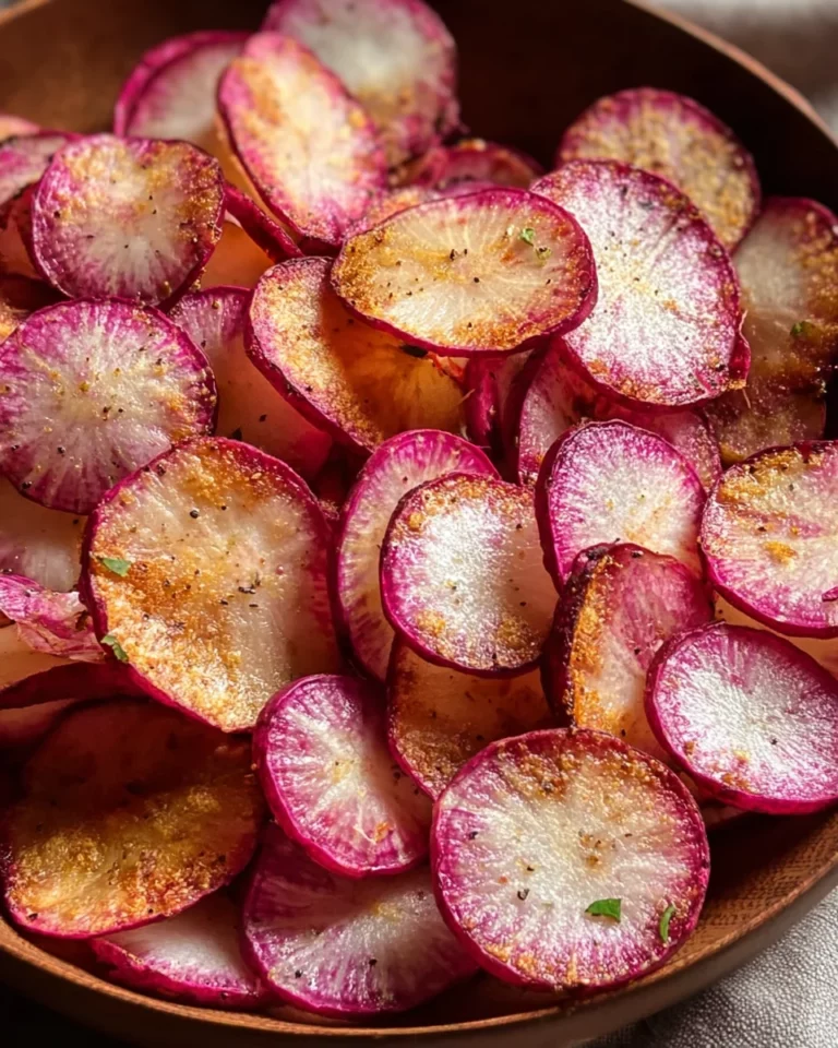 Air Fryer Radish Chips