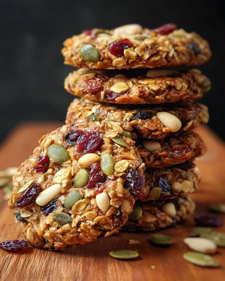 Healthy Nut & Seed Energy Cookies for a Quick Boost