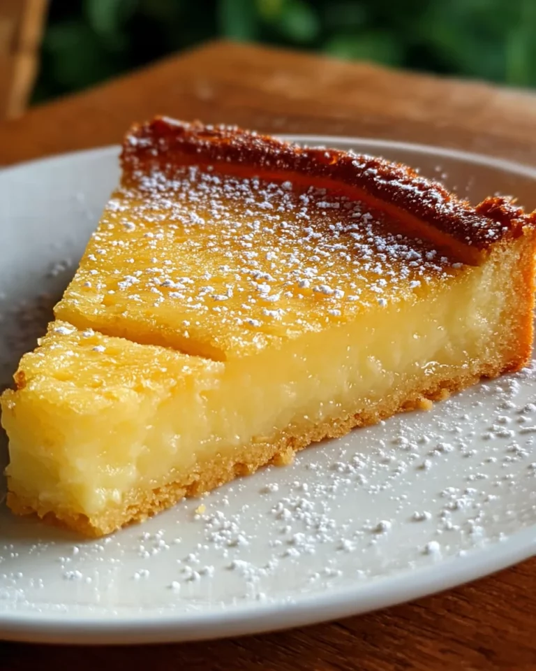 Italian Grandma’s Lemon Custard Cake