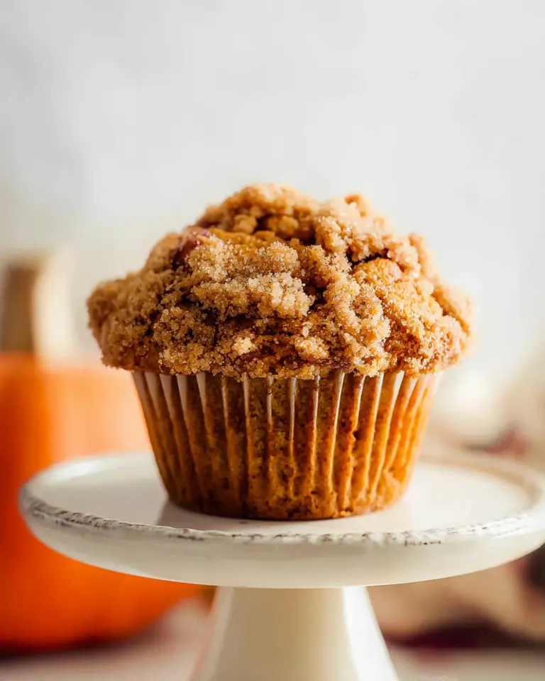 Small Batch Apple Pumpkin Streusel Muffins