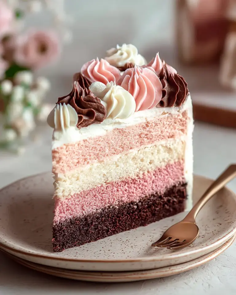 Neapolitan Cake