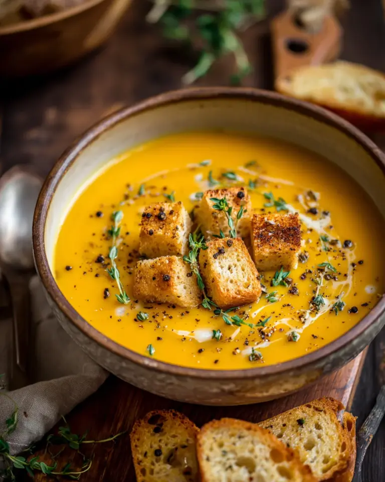 Roasted Butternut Squash Soup that Everyone Will Love!