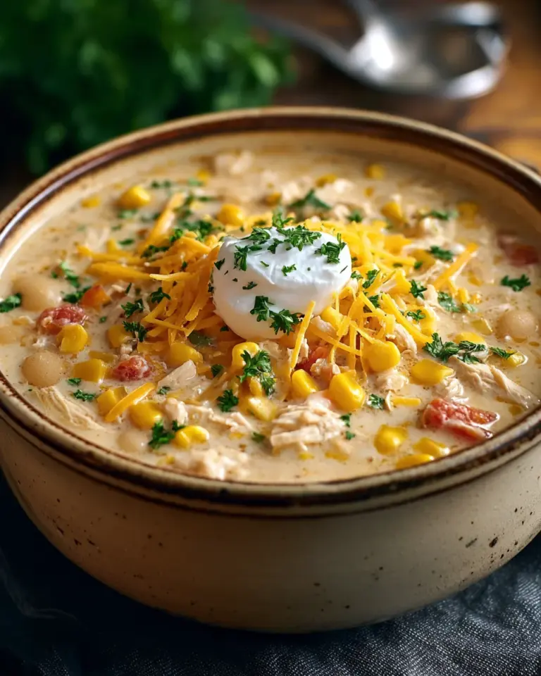 Crockpot White Chicken Chili Easy is a must-try delight!