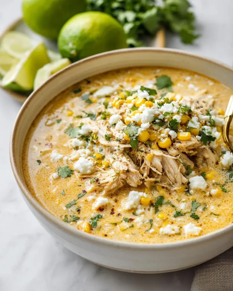 Mexican Street Corn Soup: A Flavorful Twist You’ll Love!
