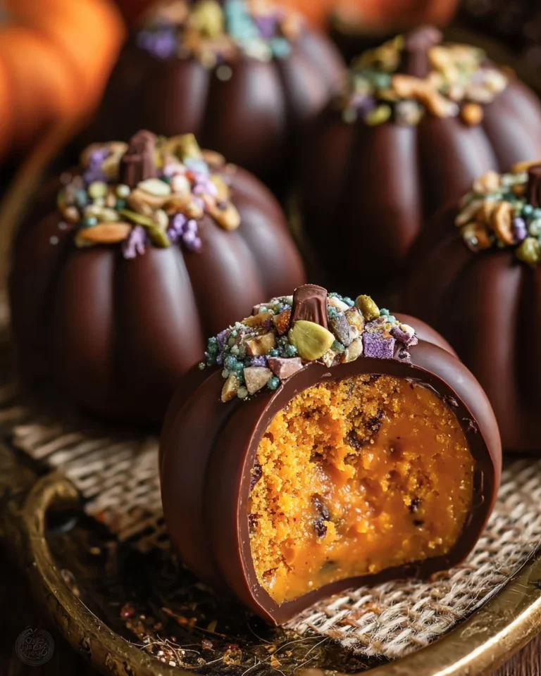 No-Bake Vegan Pumpkin Truffles