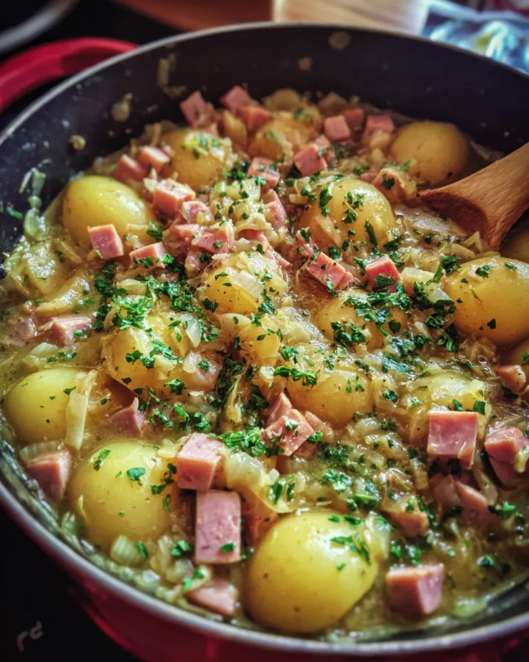 Stewed Potatoes with Ham: A Delicious Comfort Recipe!