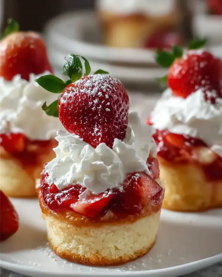 Quick Strawberry Shortcake Cups
