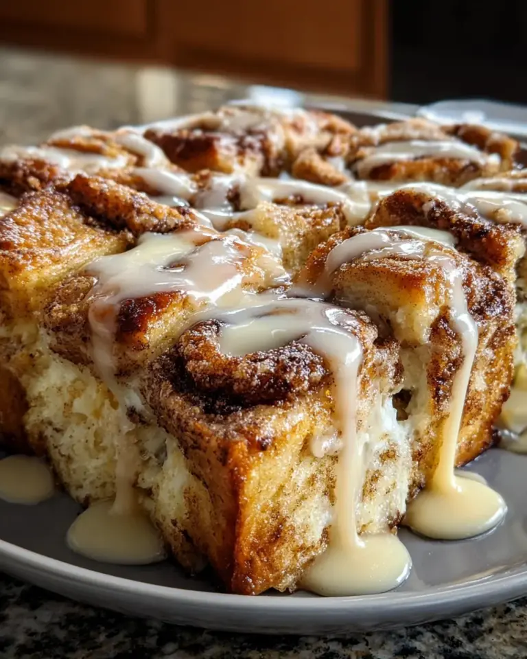 Cinnamon Roll French Toast Casserole: A Delightful Recipe!