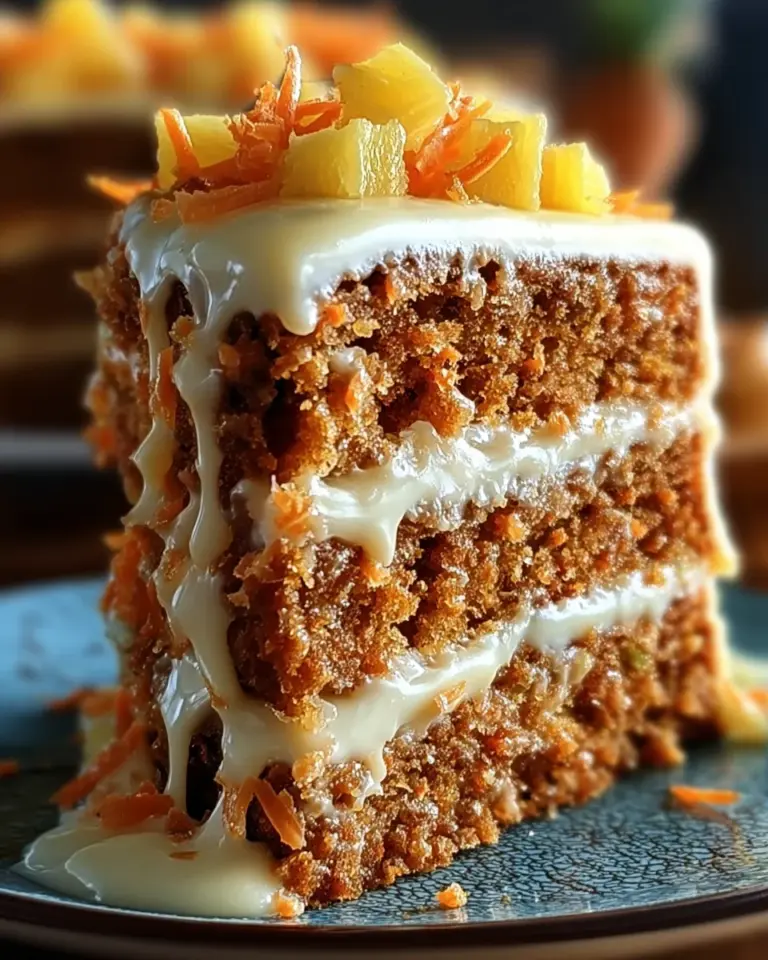 Hawaiian Carrot Pineapple Cake: A Tropical Delight Awaits!