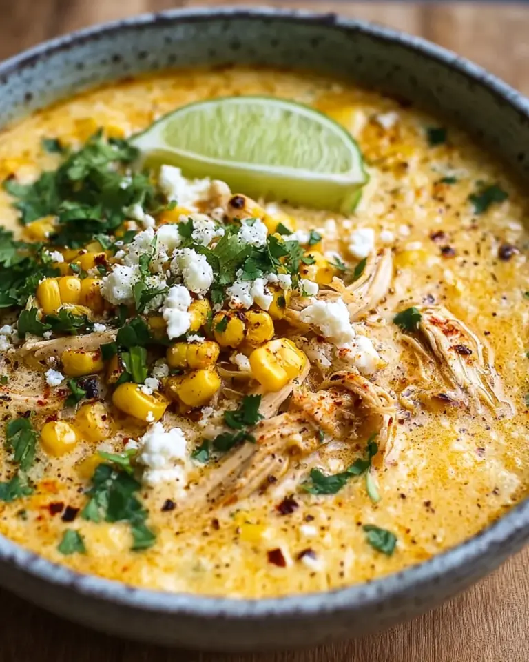 Mexican Street Corn Soup