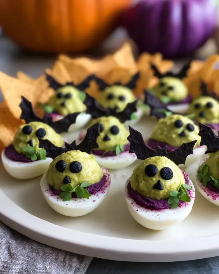 Creepy Deviled Eggs: A Spooky Delight for Halloween!