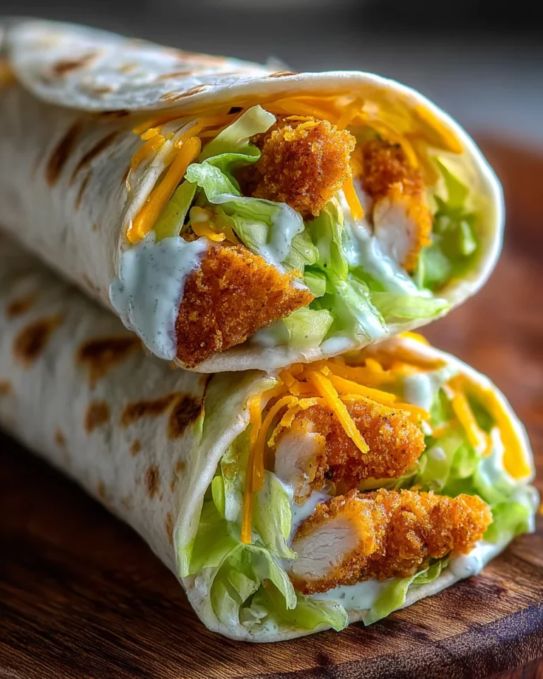 Crispy Chicken Ranch Snack Wrap: A Quick Tasty Delight