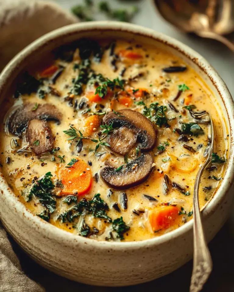Autumn Wild Rice Soup: Warm Your Soul This Fall!