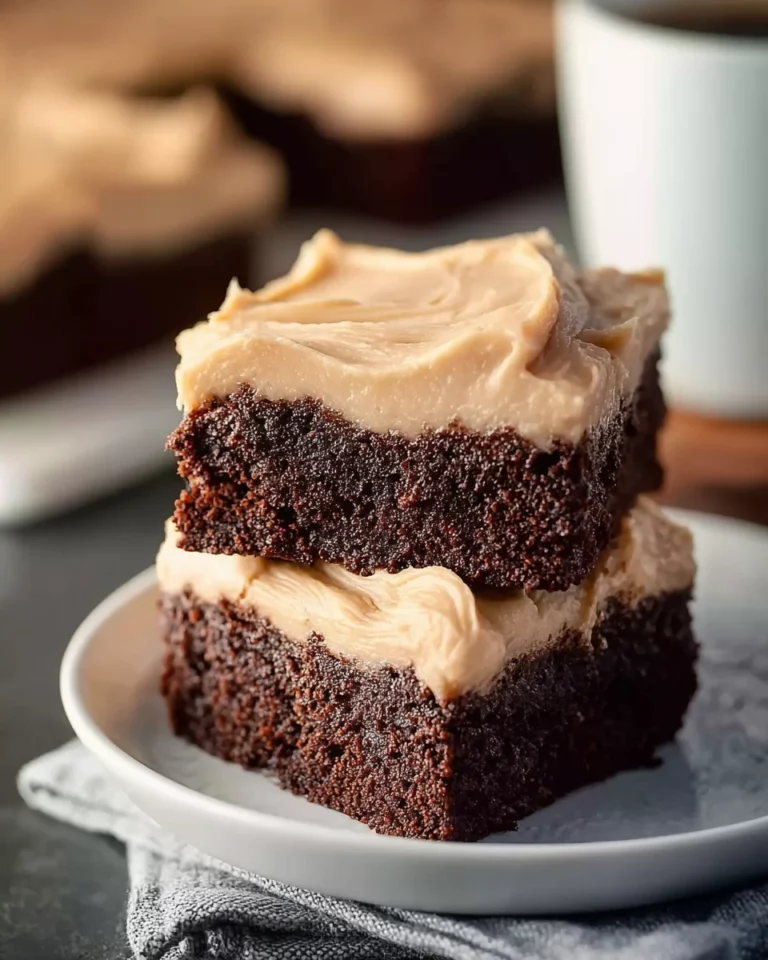 Frosted Coffee Brownies Recipe: Indulge in Sweet Bliss!