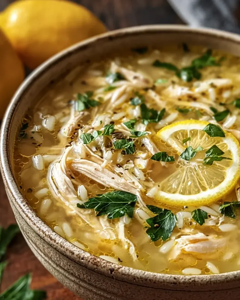 Avgolemono Soup: Discover This Creamy Delight!