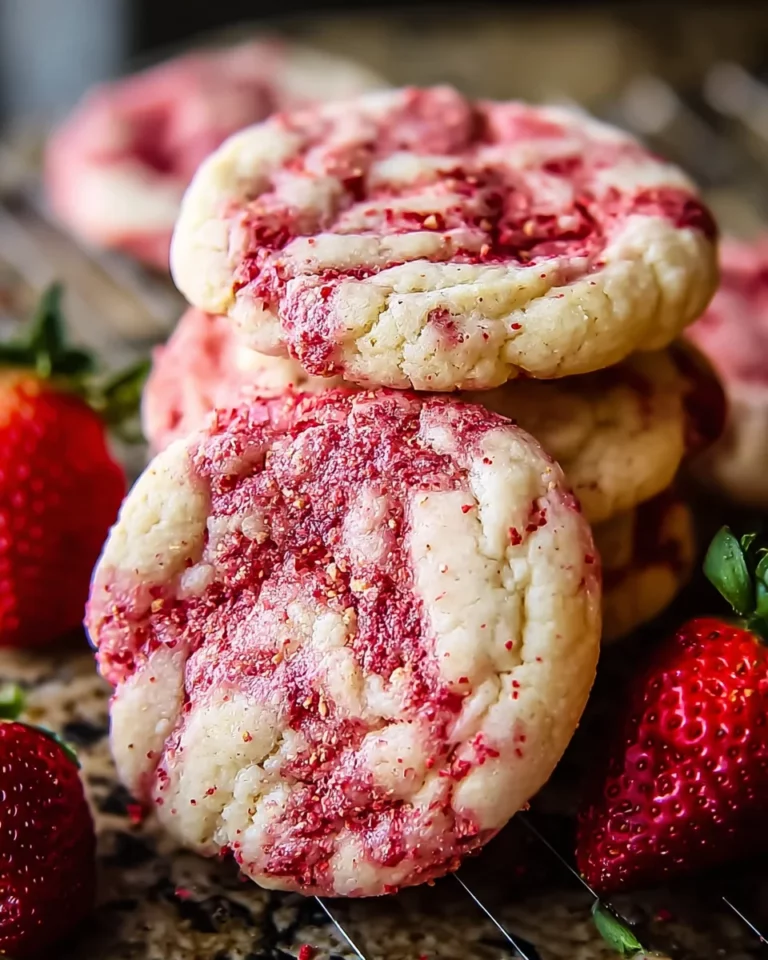 Double Strawberry Sugar Cookies: Indulge in this Sweet Delight!