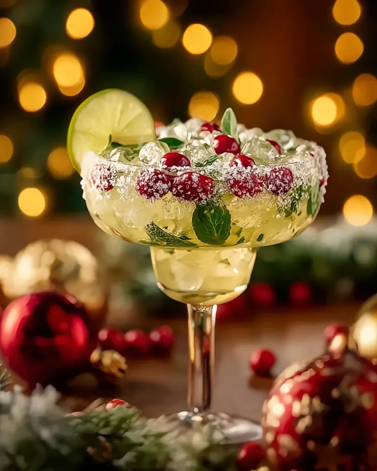 Christmas Mistletoe Margarita