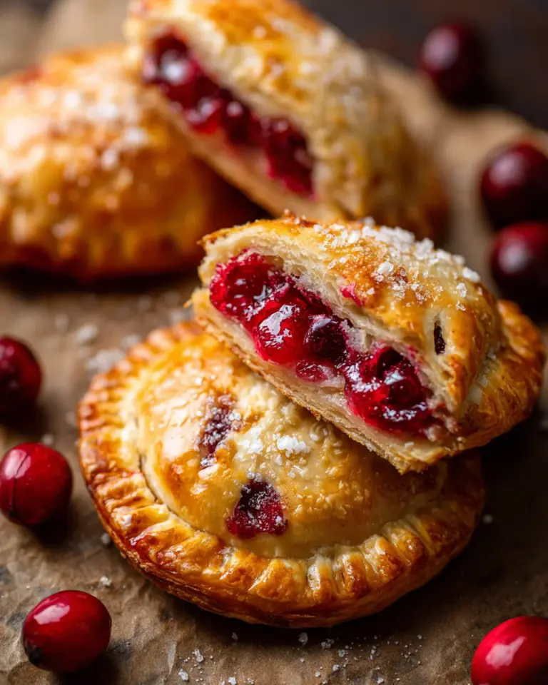 Cranberry Hand Pies: Indulge in a Flavorful Delight!