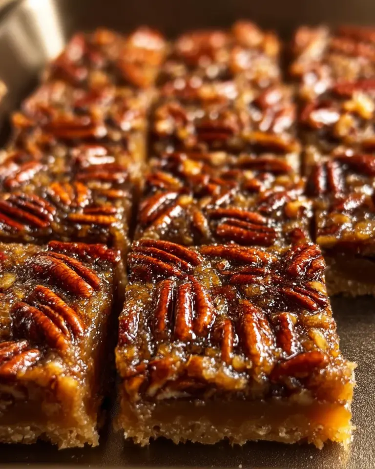 Easy Pecan Pie Bars: Delightful Treats for Everyone!