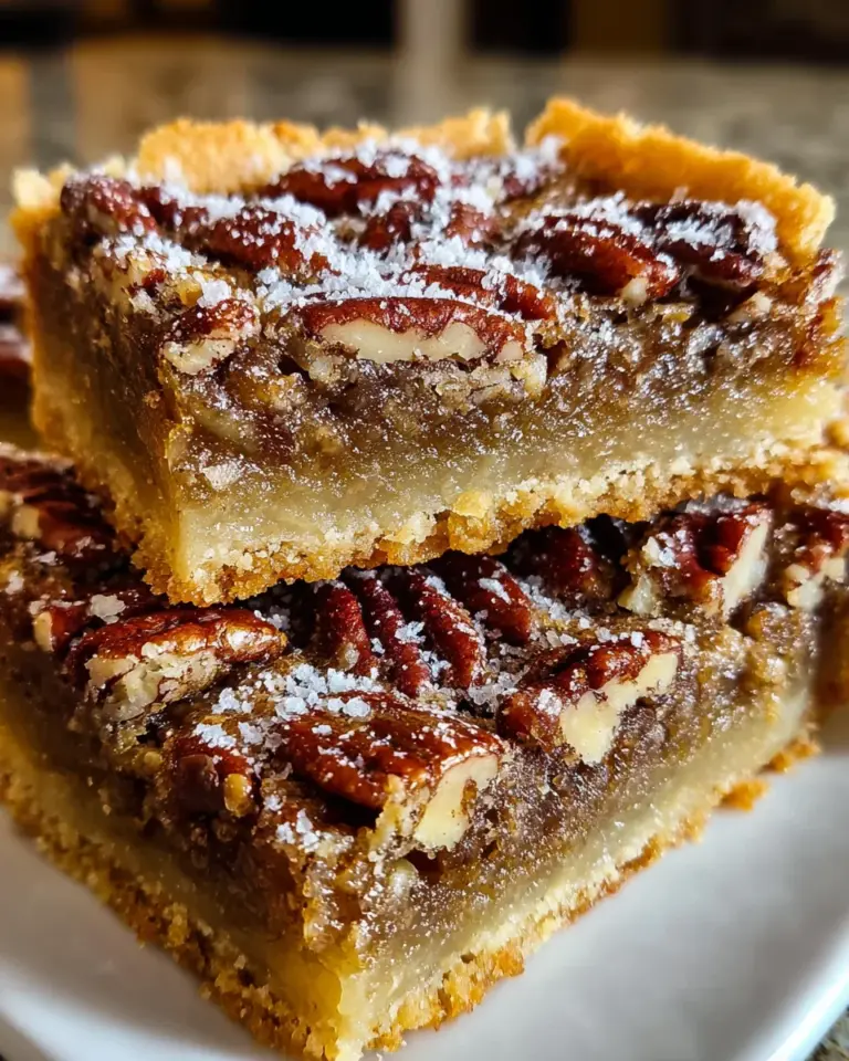 Pecan Pie Bars Sweet Squares