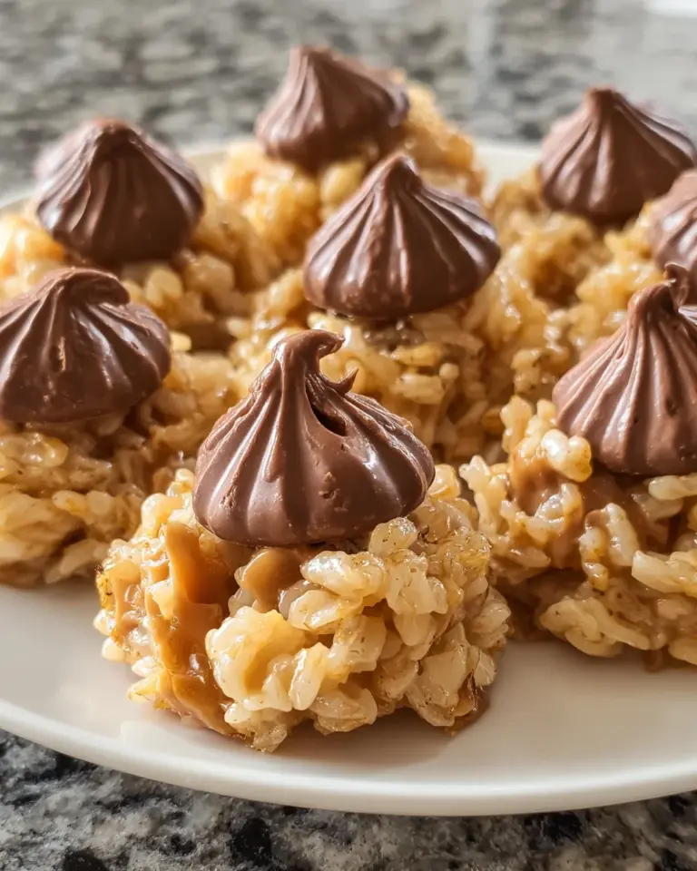 No Bake Peanut Butter Kiss