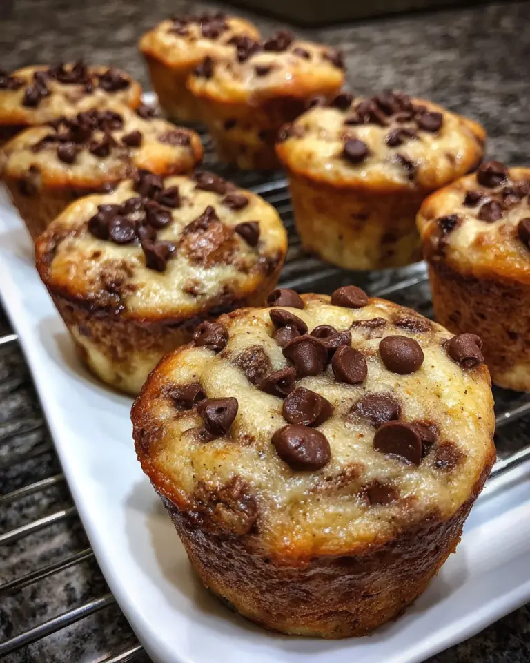 Banana Chocolate Chip Mini Muffins: A Simple Delight!