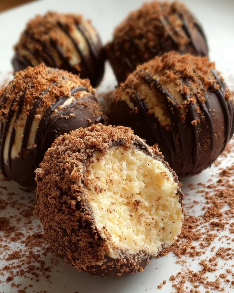 Tiramisu Truffles Sweet Delight