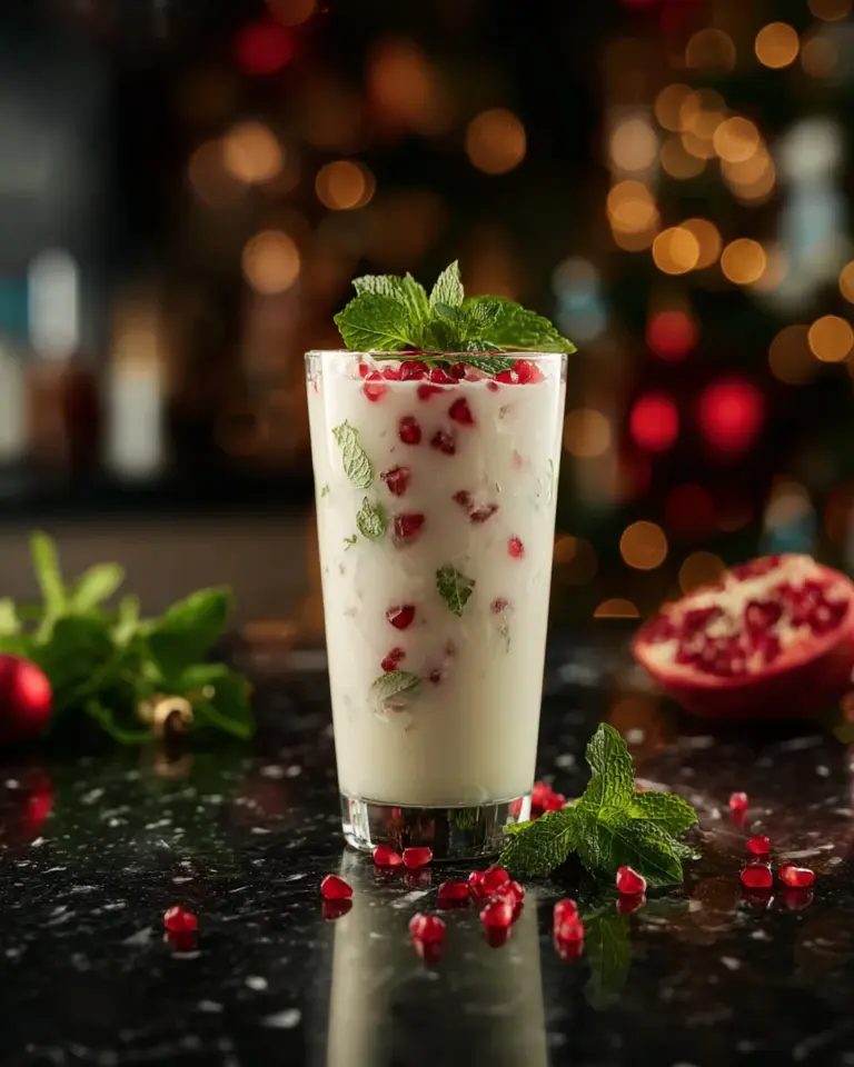 White Christmas Mojito