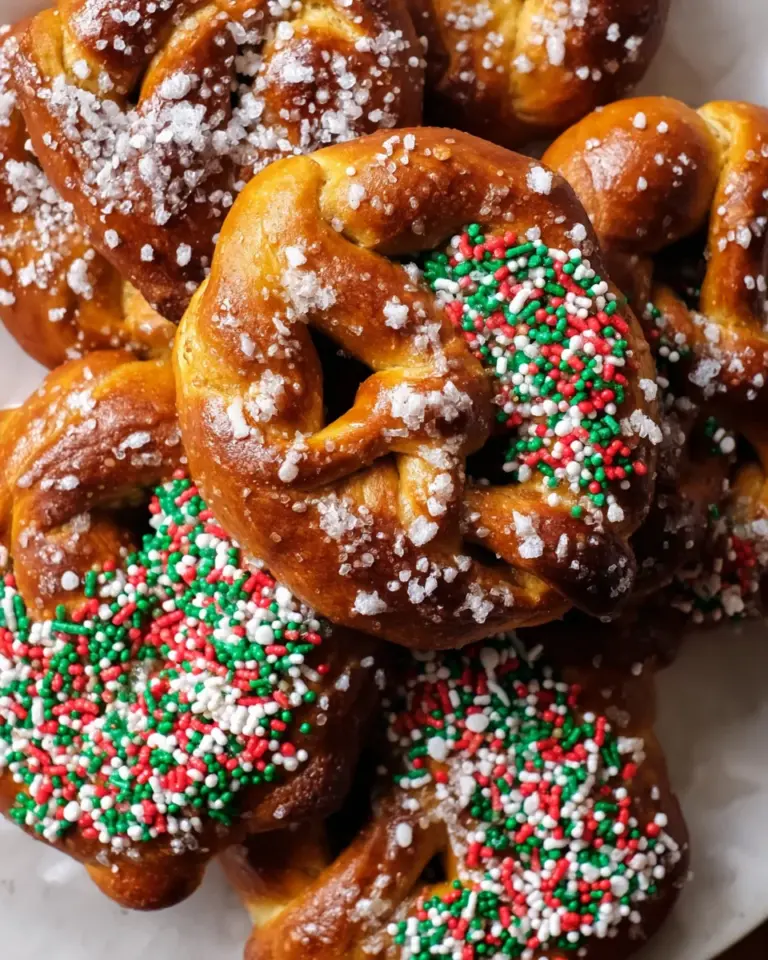 Festive Pretzel Christmas Cookies for a Sweet Holiday Treat