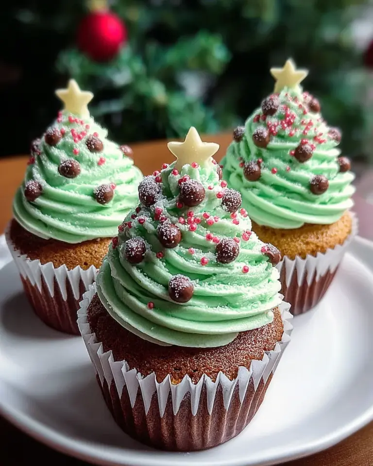 Christmas Tree Cupcake: Delight in a Festive Treat!