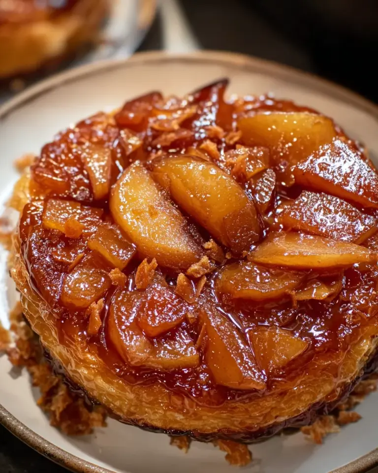 Caramel Apple Tarte Tatin Candy