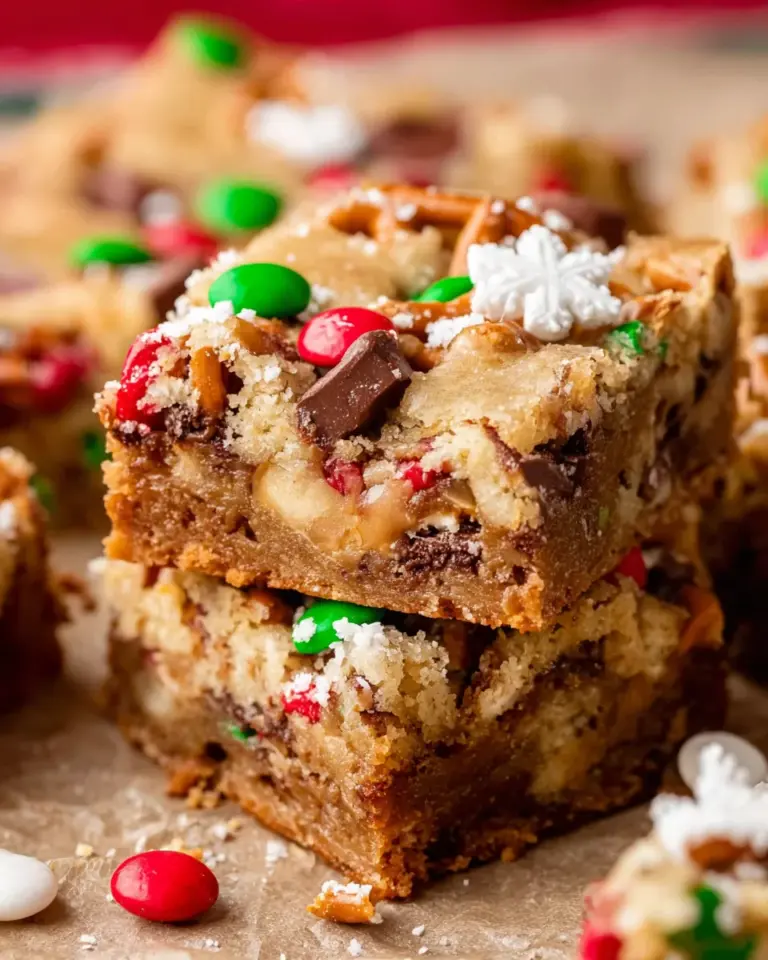 Santa’s Trash Cookie Bars